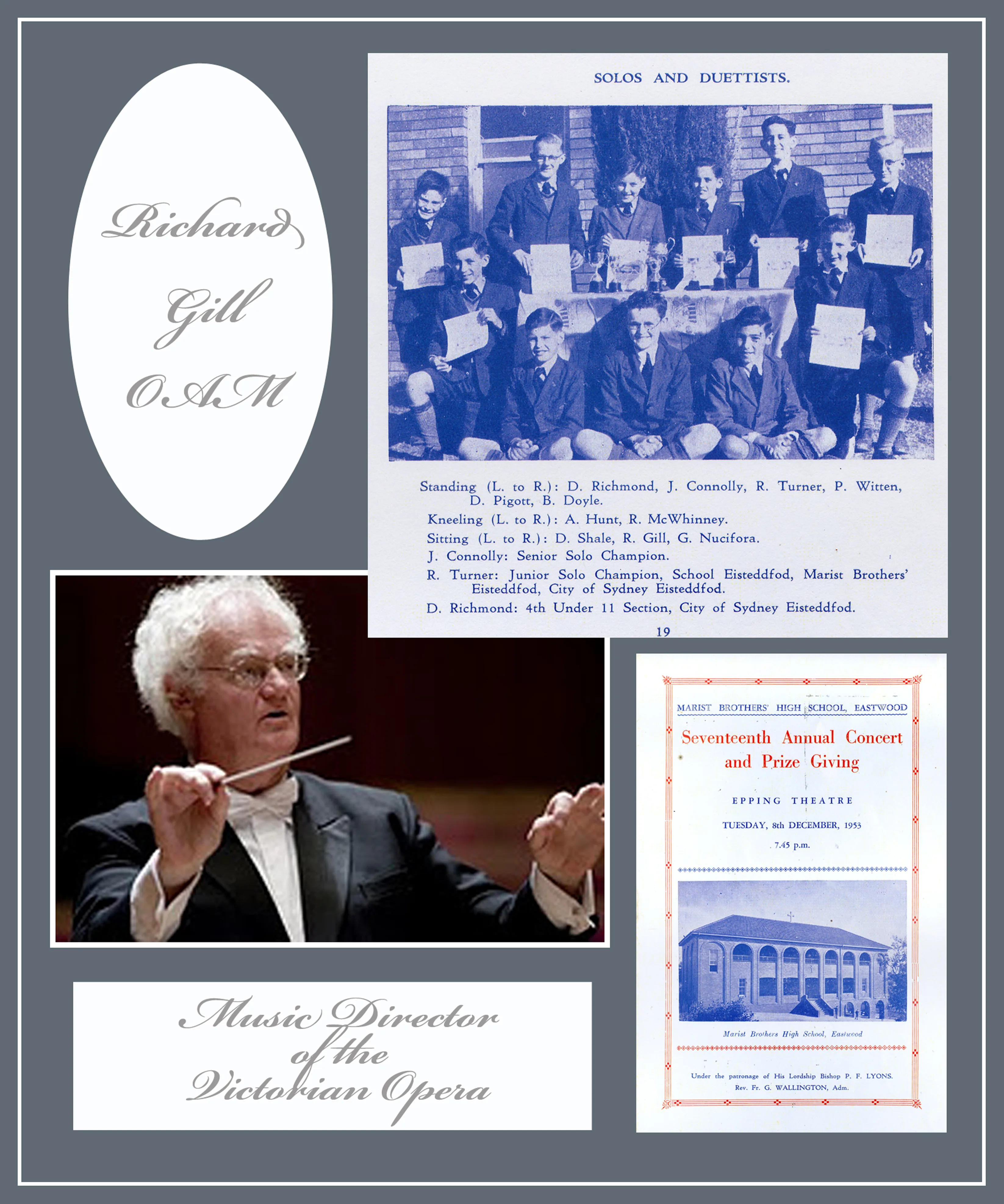 Richard Gill OAM, Class of 1953