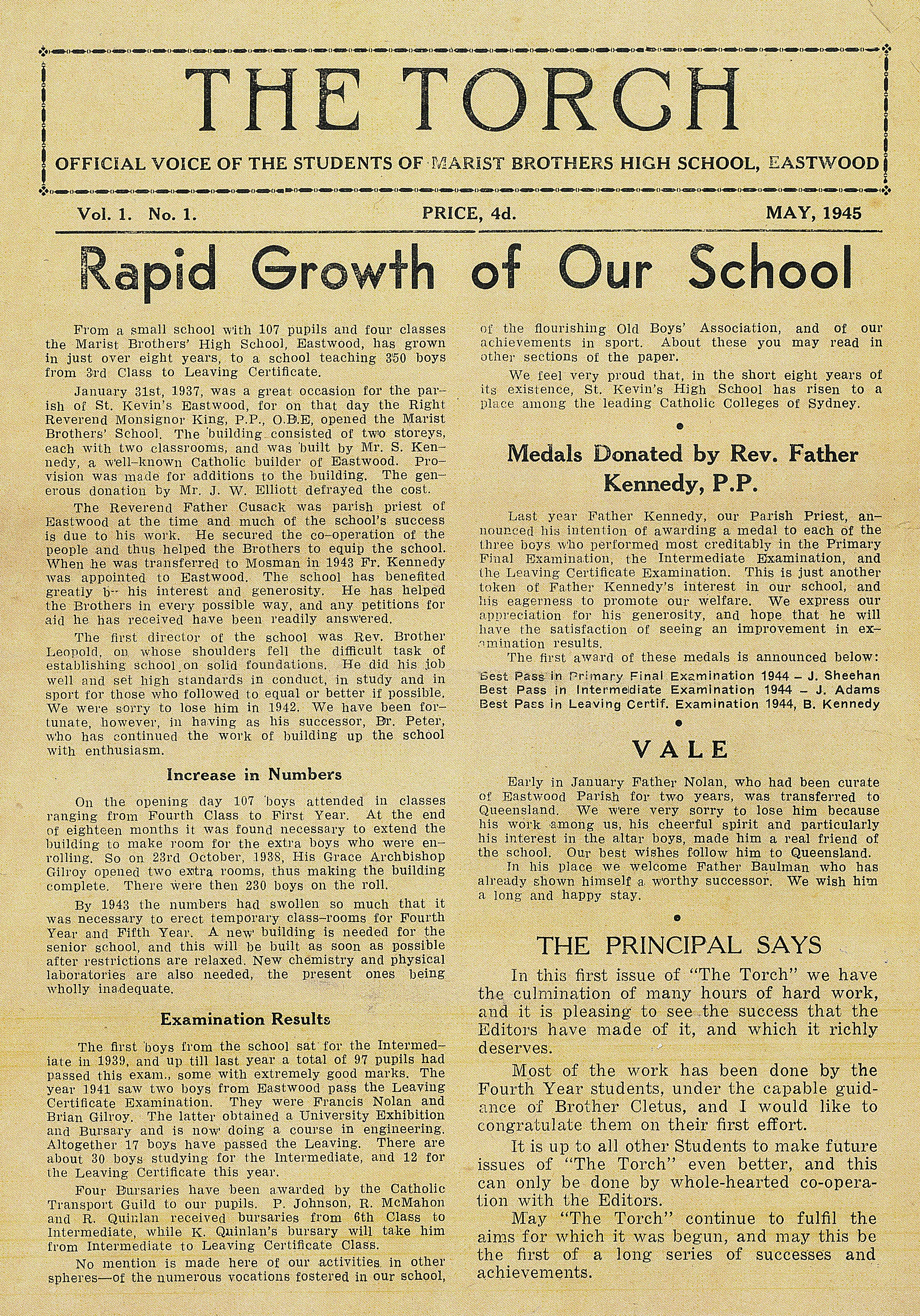 Archive photograph, 1945