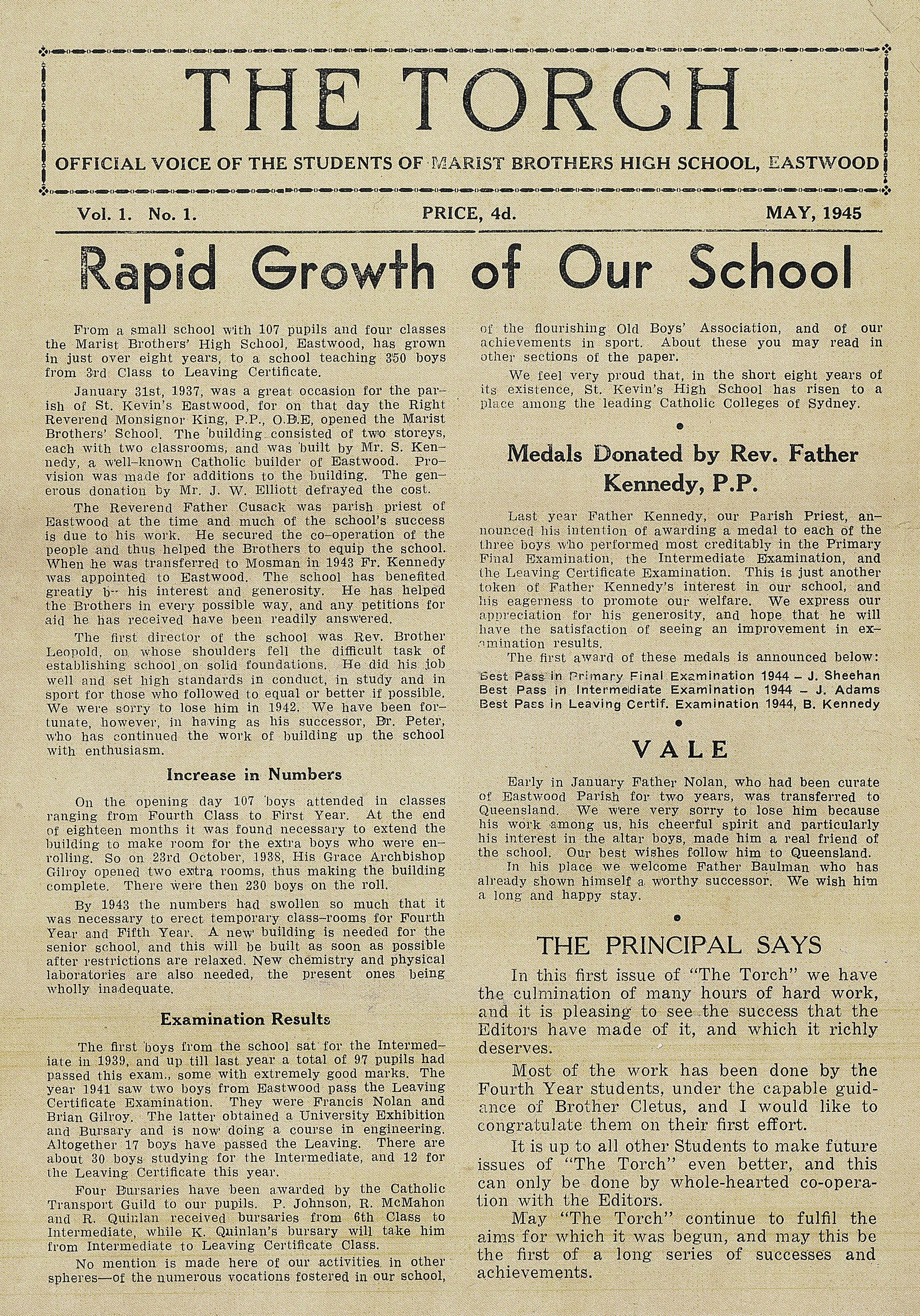 Archive photograph, 1945