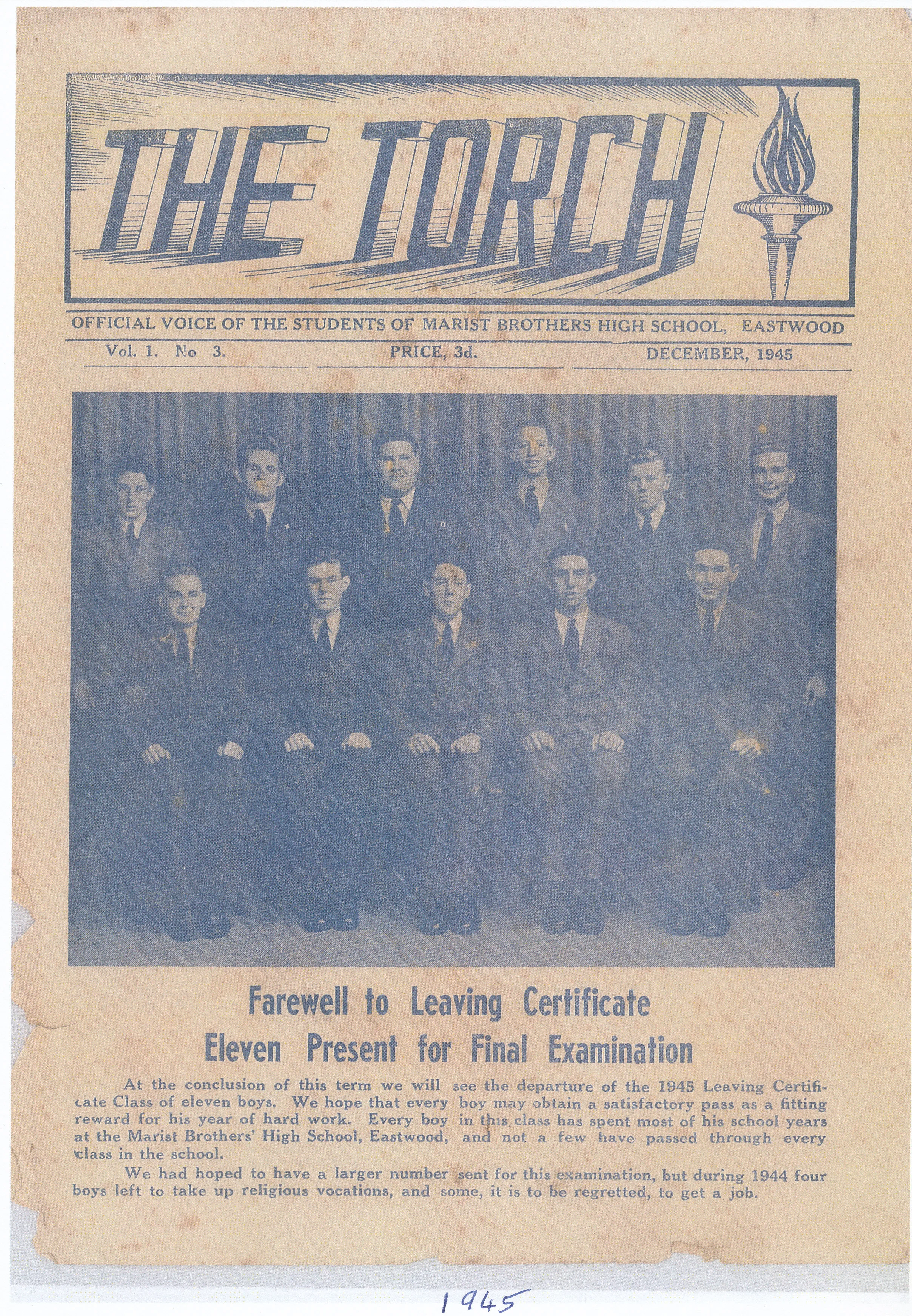 Archive photograph, 1945