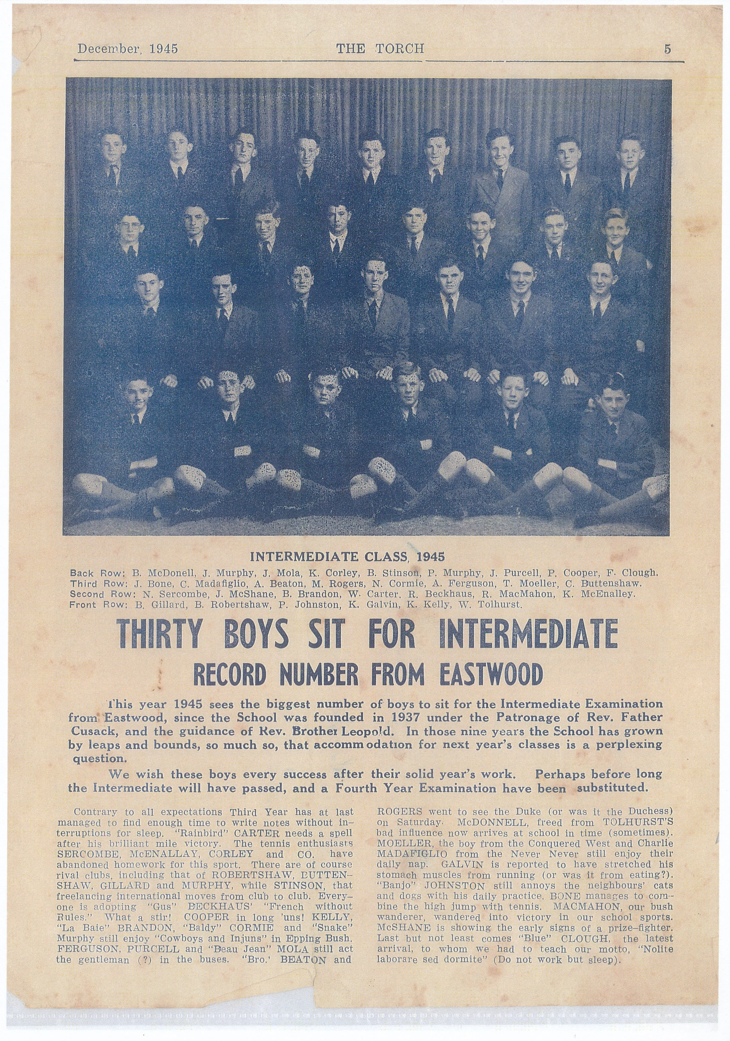 Archive photograph, 1945