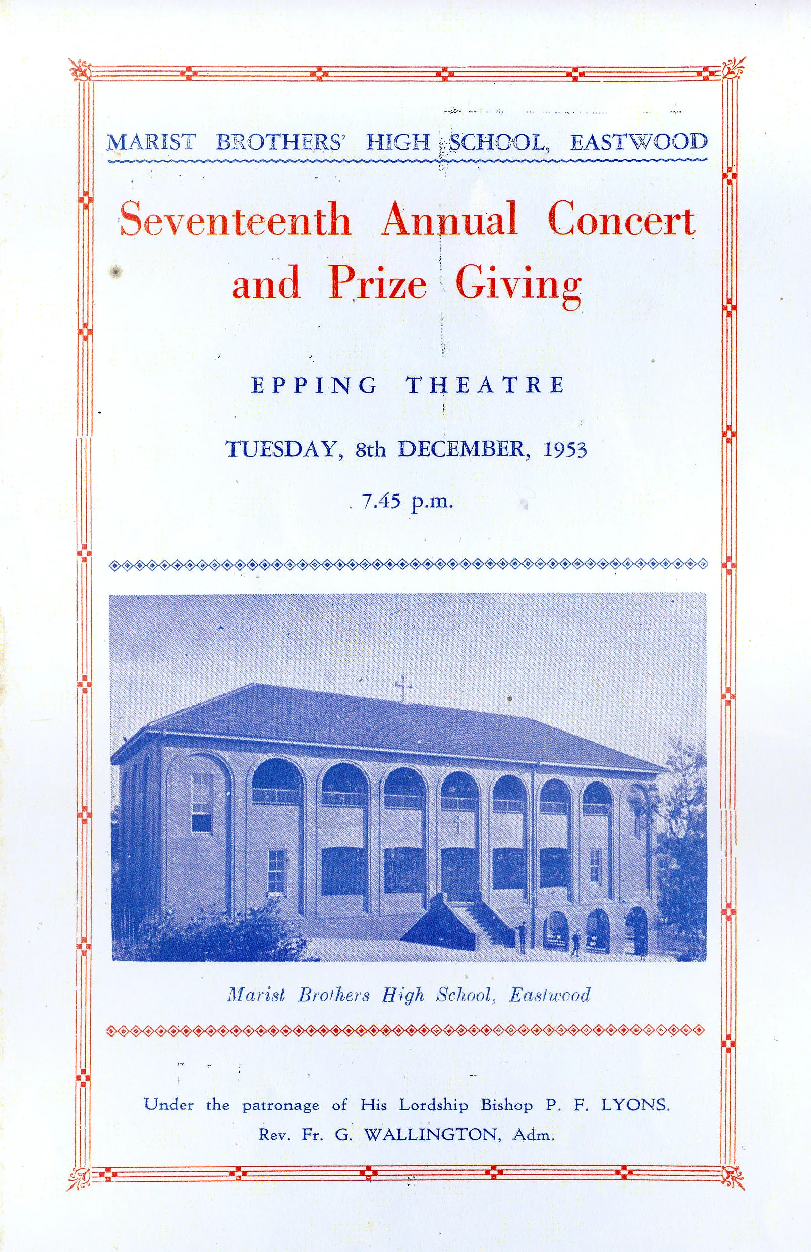 Archive photograph, 1953