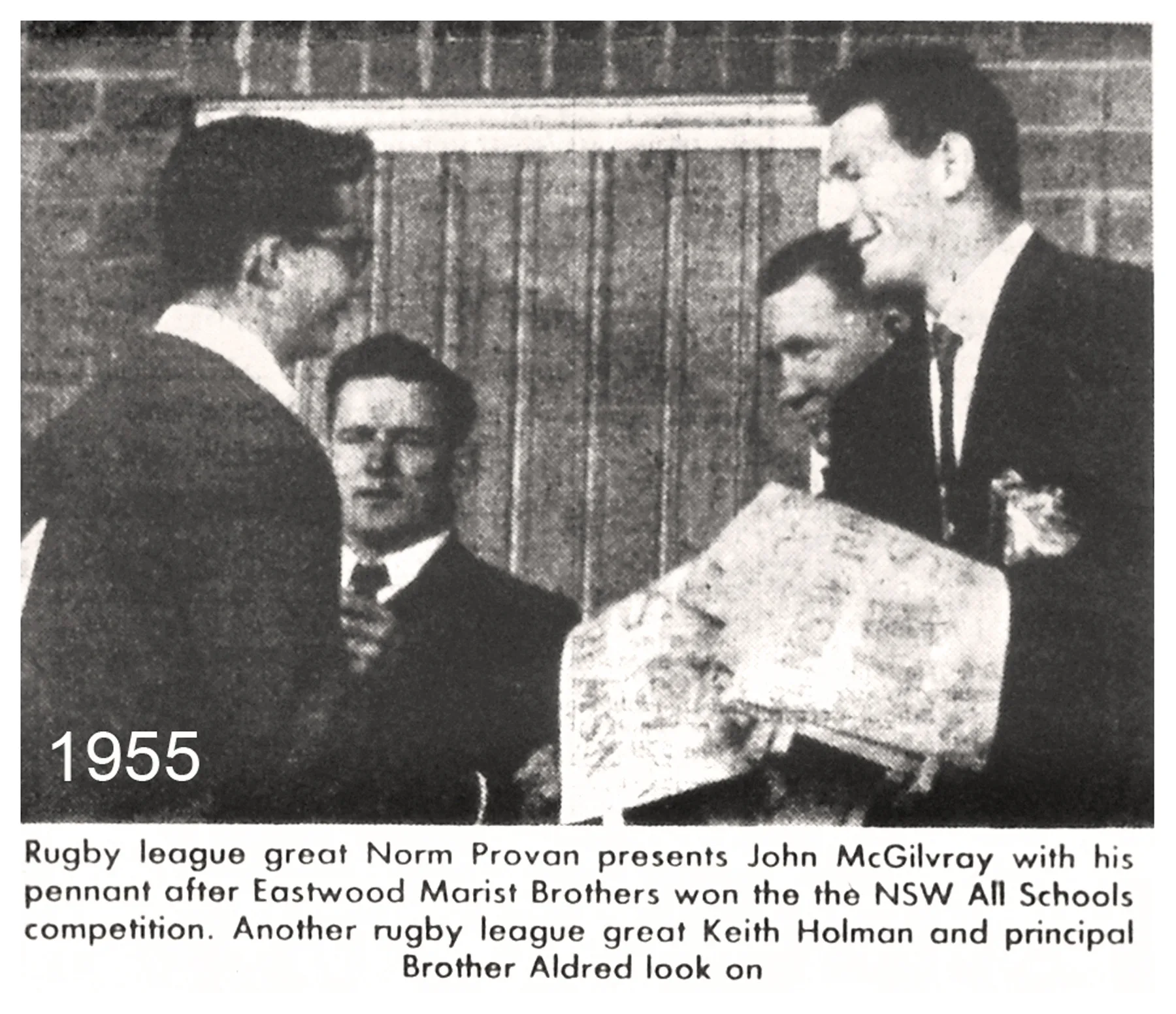 Archive photograph, 1955