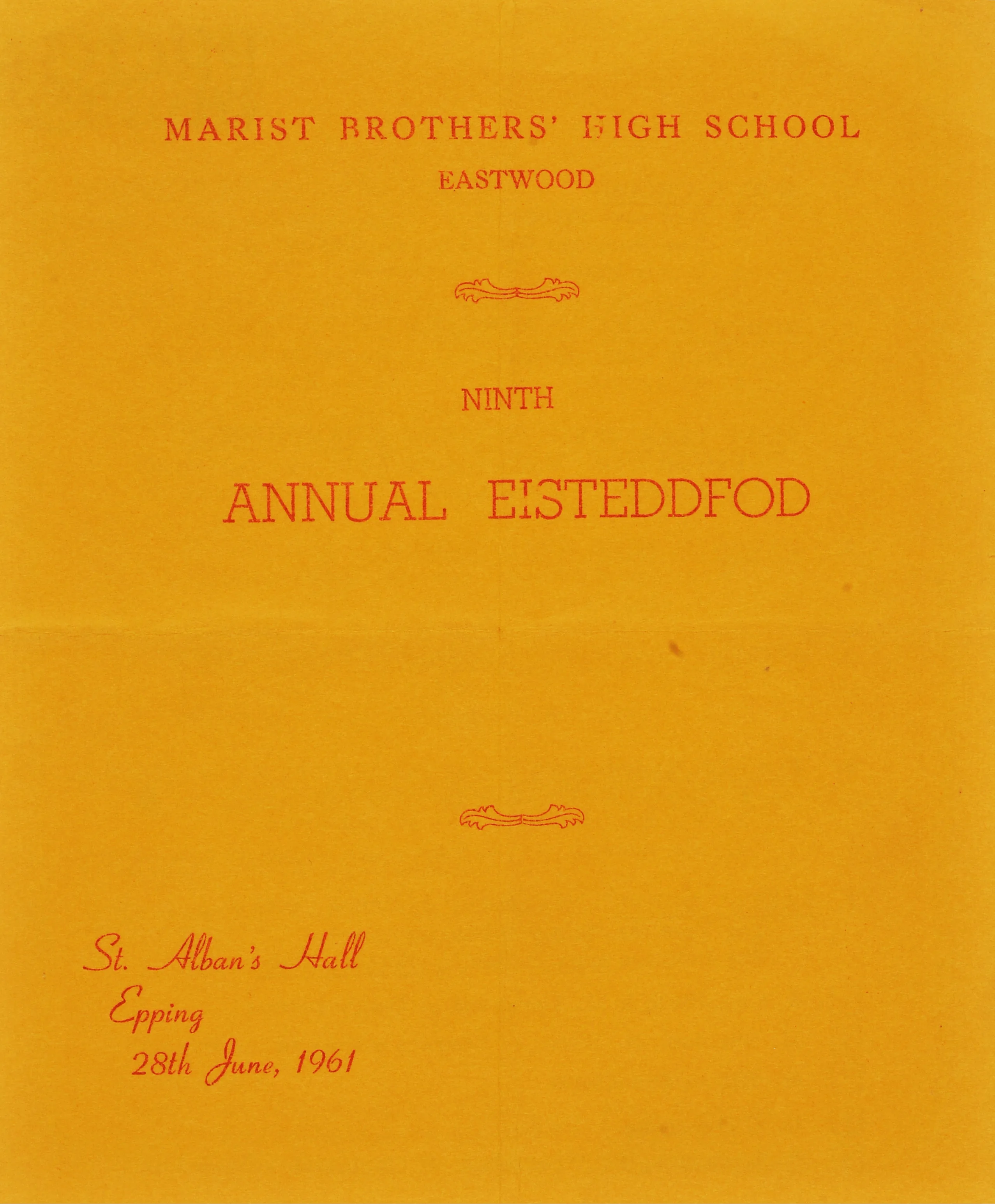 Archive photograph, 1961