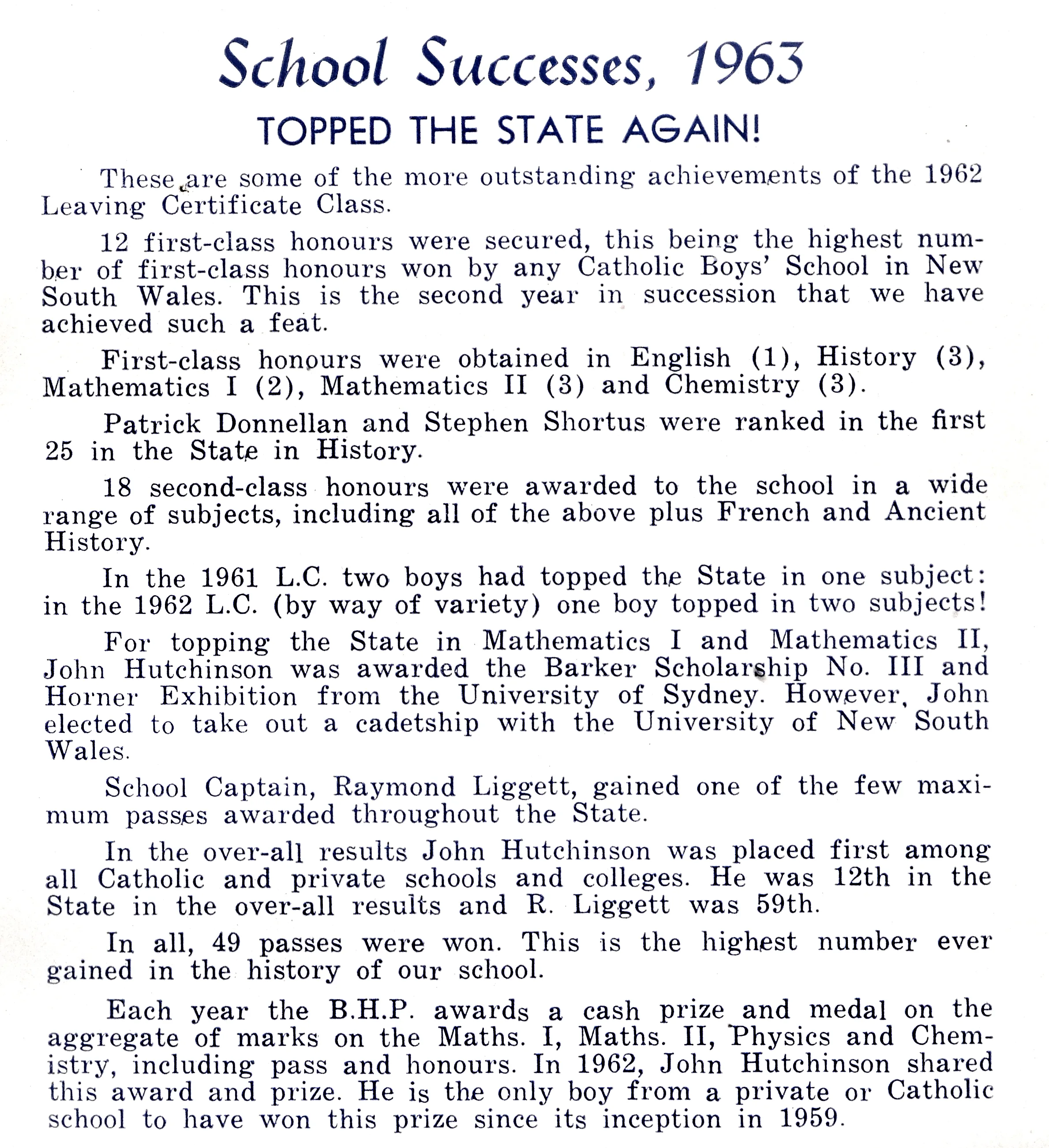 Archive photograph, 1963