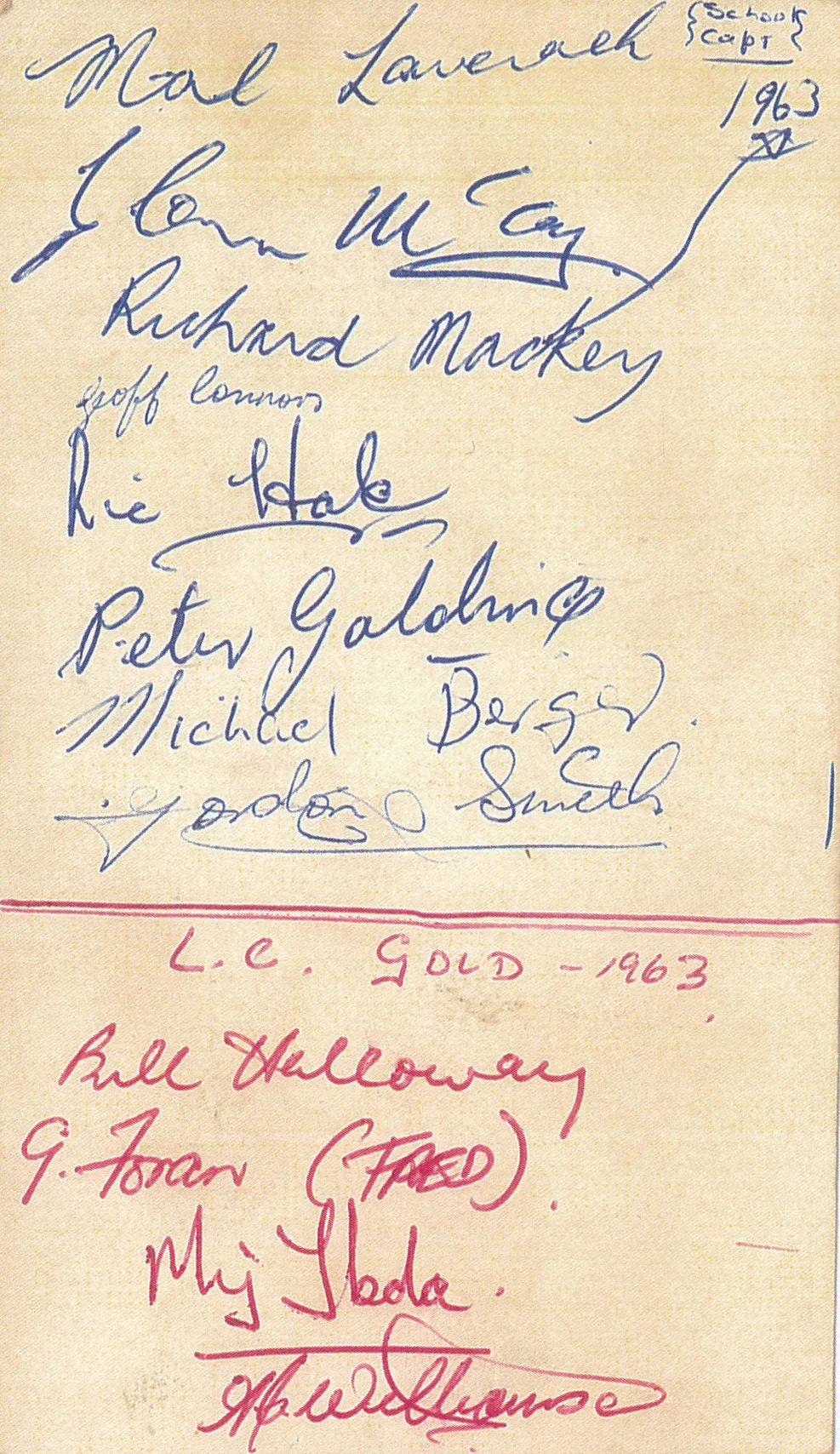 Archive photograph, 1963