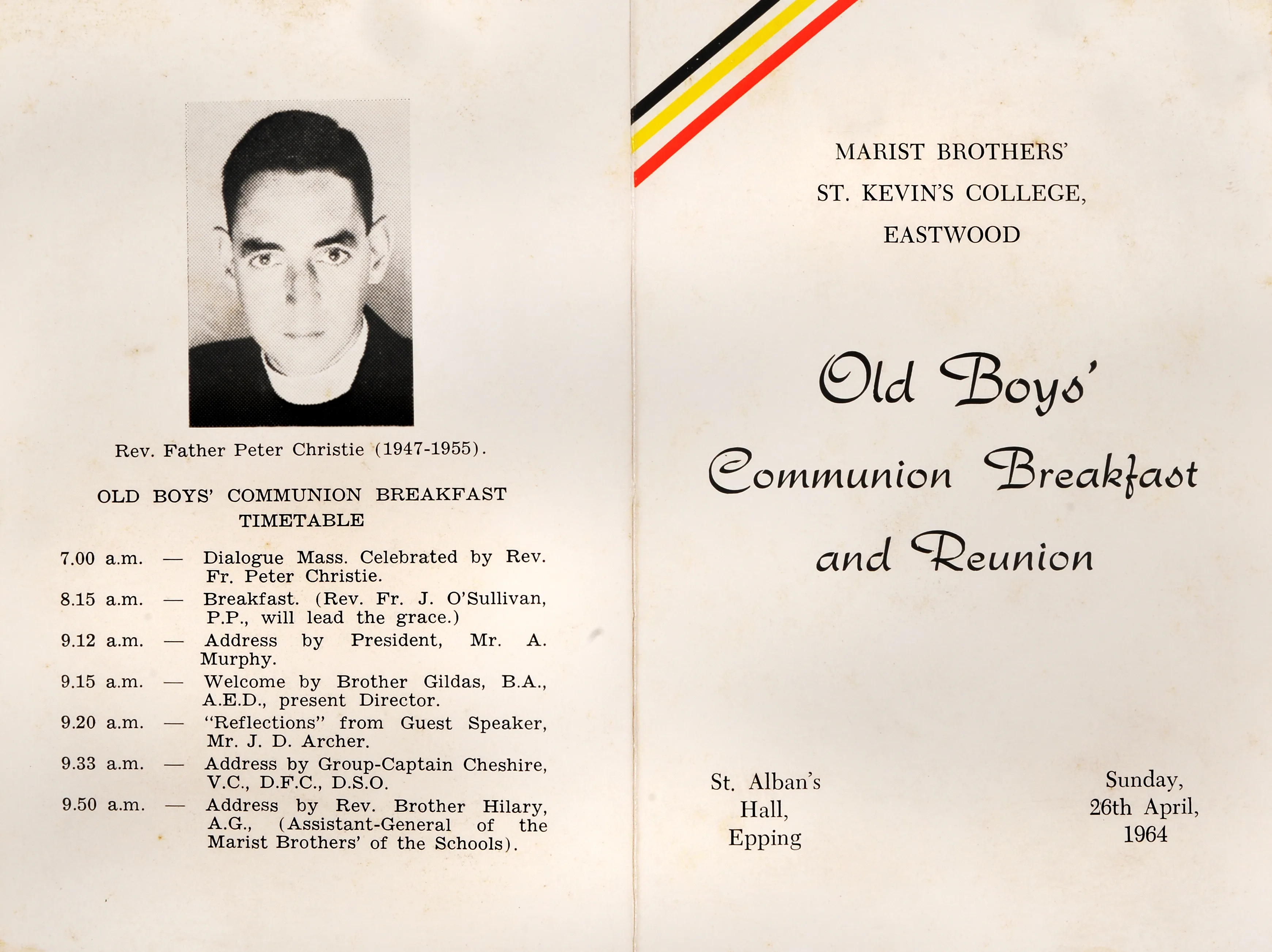 Archive photograph, 1964