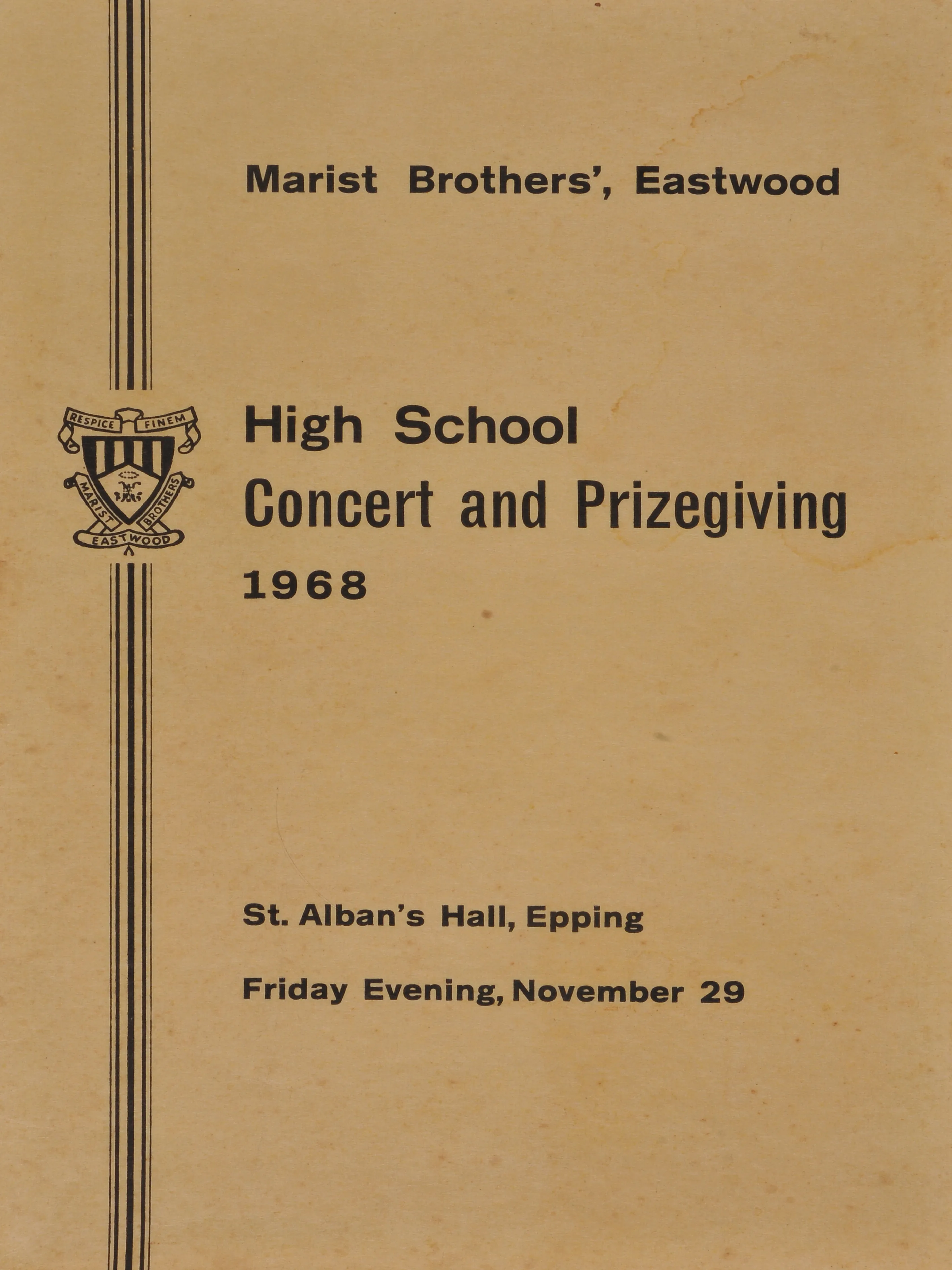 Archive photograph, 1968