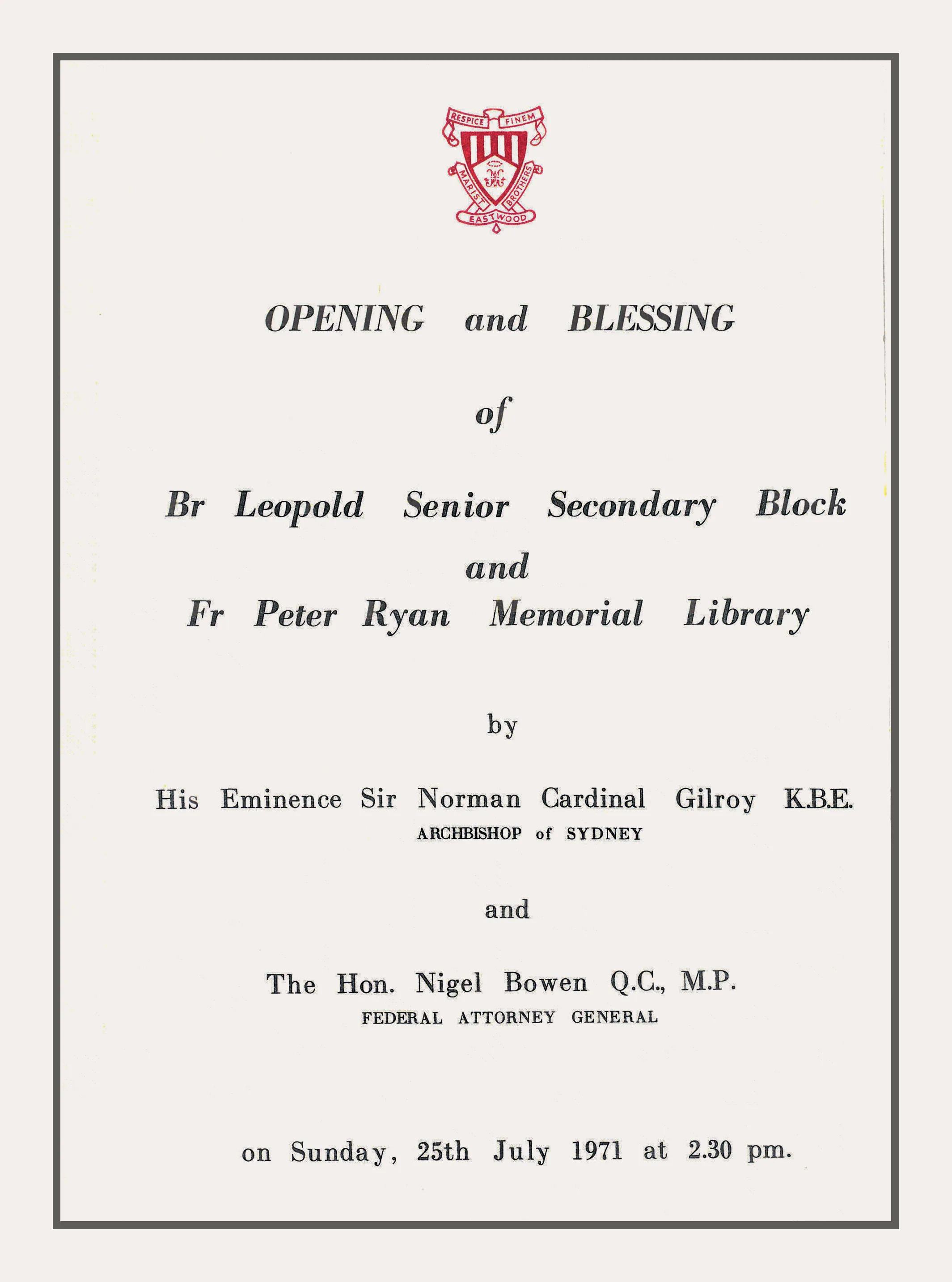 Archive photograph, 1971
