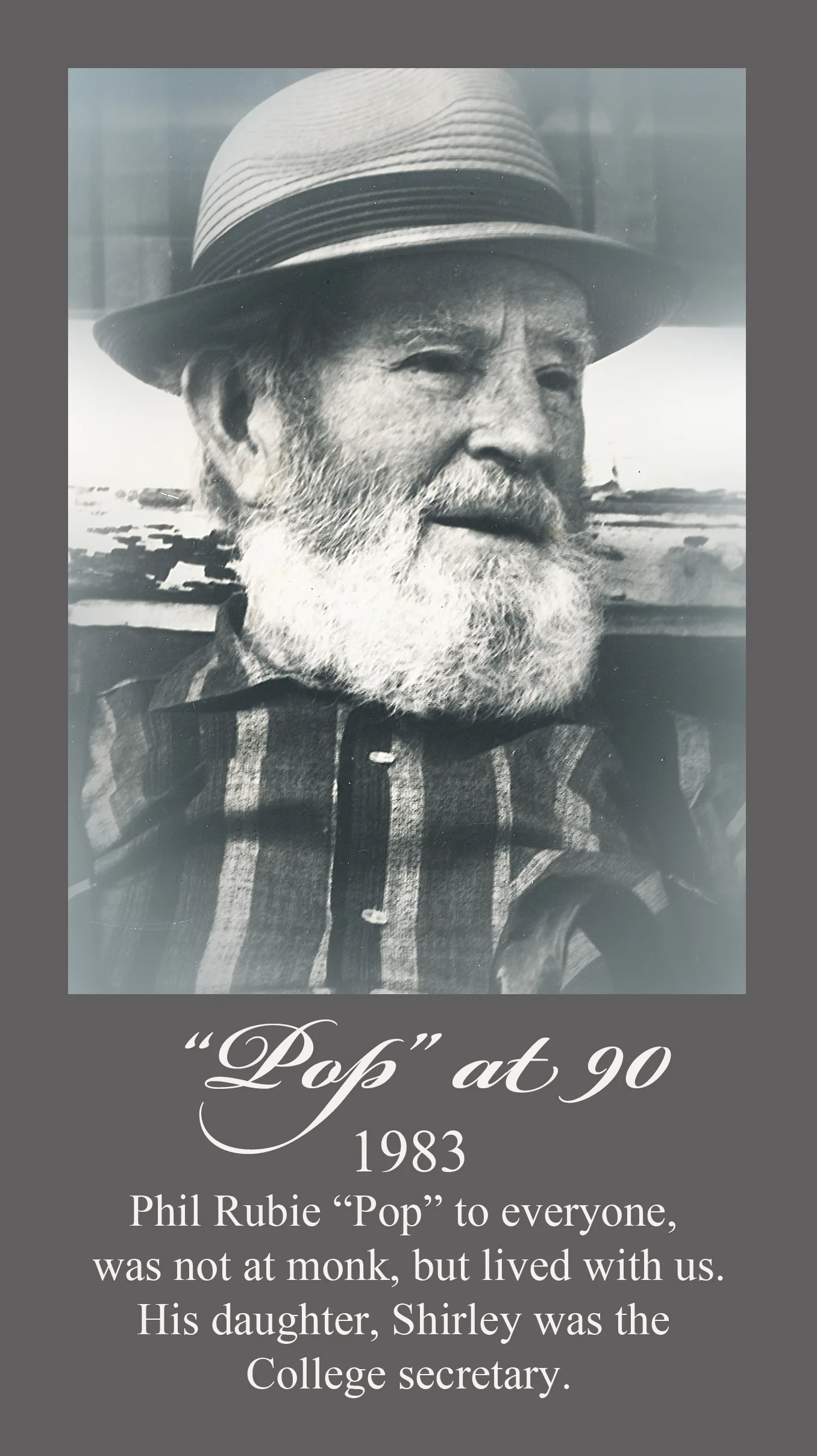 Archive photograph, 1981