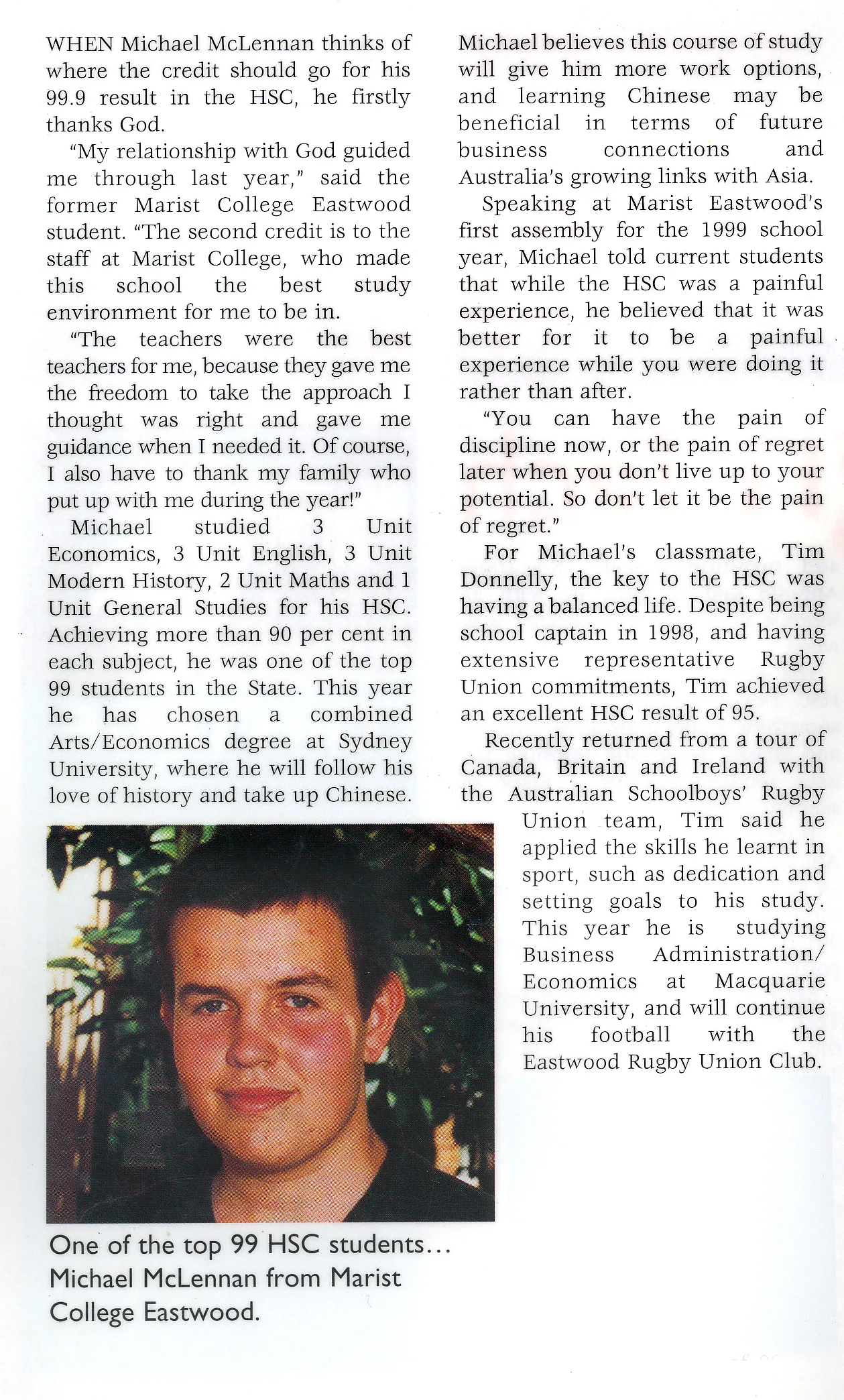 Archive photograph, 1998