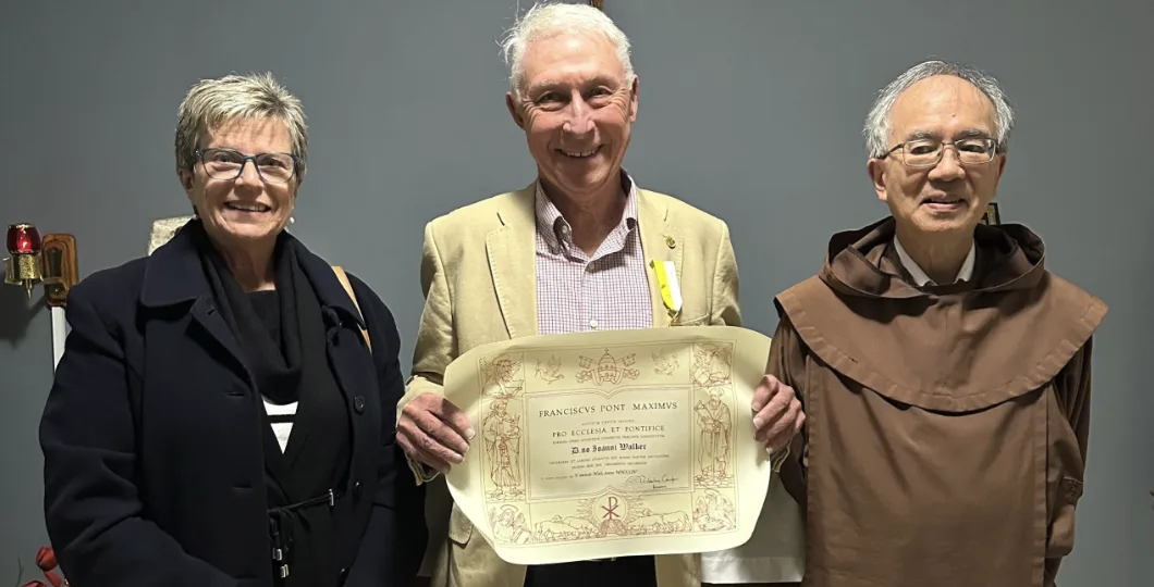 Ex-Student Awarded Papal Medal